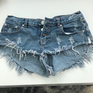 One teaspoon shorts